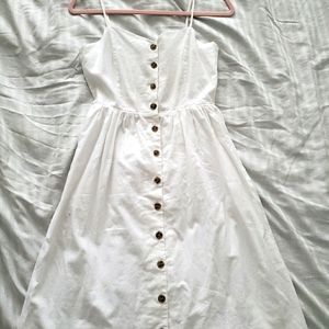 Brand-new H&M white dress, size XS